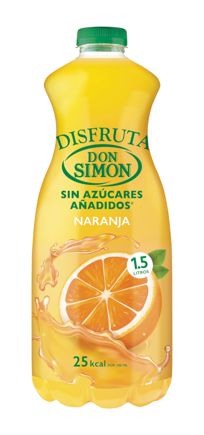 Zumo de Naranja Sin Azúcar Don Simón 1.5 Lt