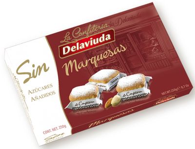 Marquesas sin azúcar DELAVIUDA 250 g.