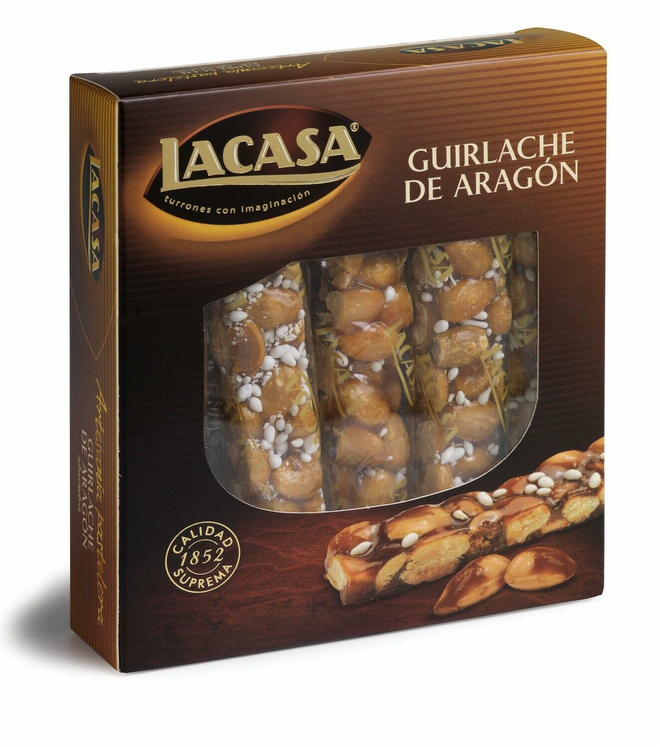 Barritas de guirlache de Aragón LACASA 240 g.