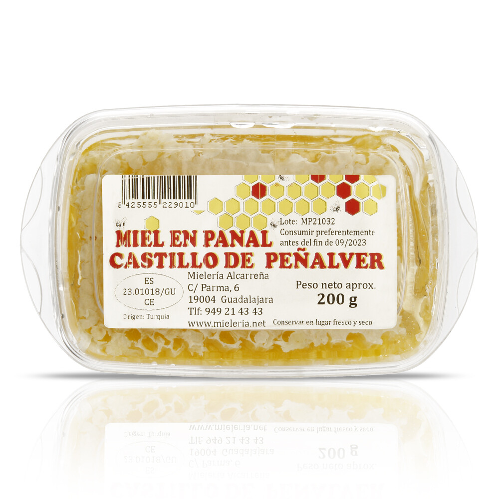 Miel en panal CASTILLO DE PEÑALVER 200 g.
