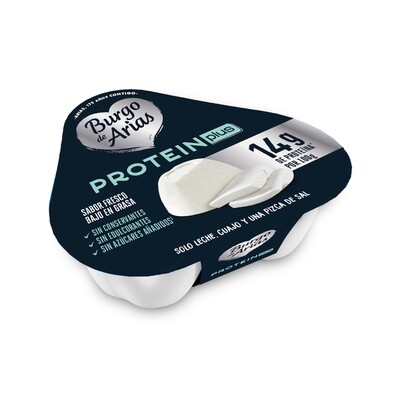 Queso fresco protein plus BURGO DE ARIAS 3 x 70 g.