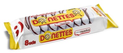 Donettes rayados BIMBO 8 uds. 176 g.