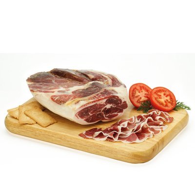 Centro de paleta ibérica de bellota al corte de Guijuelo