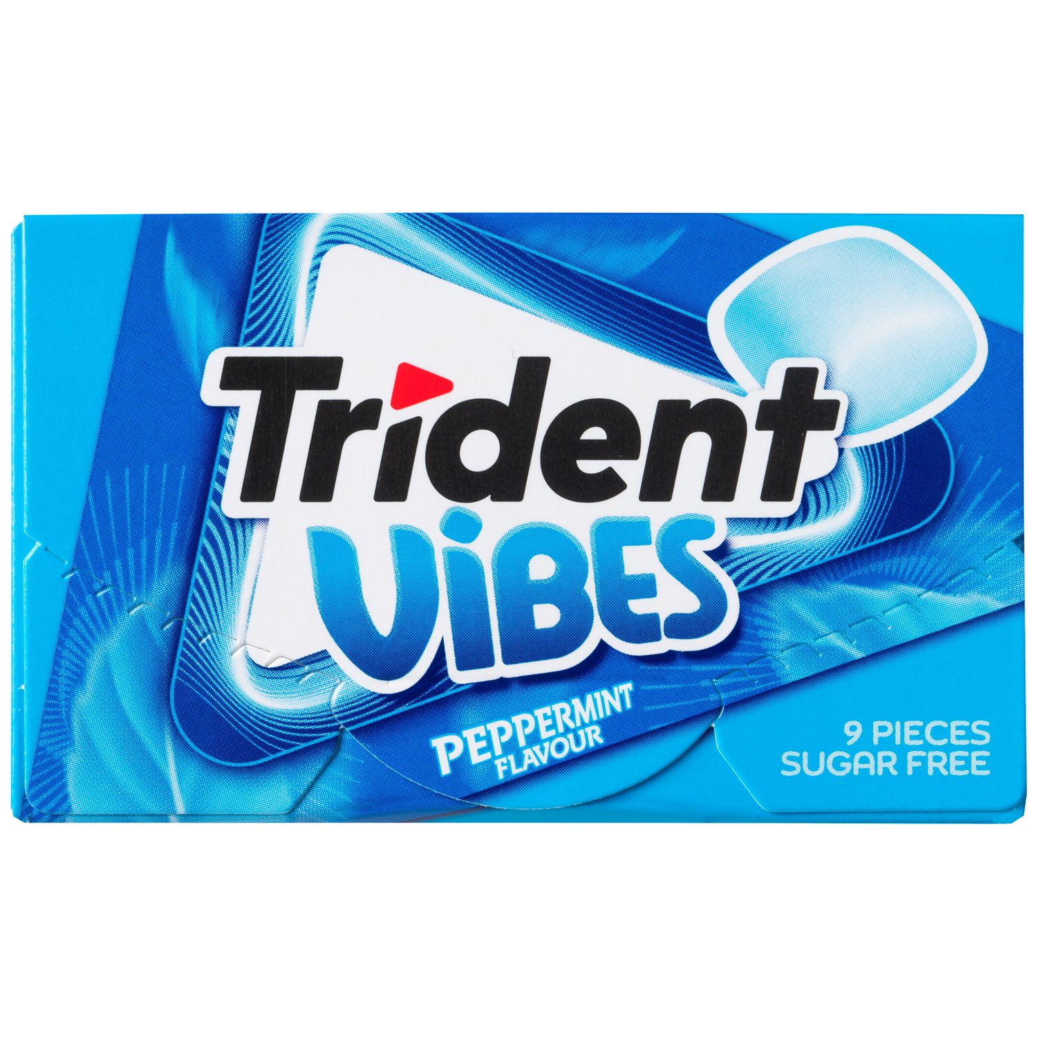 Chicles vibes peppermint flavour TRIDENT 9 piezas