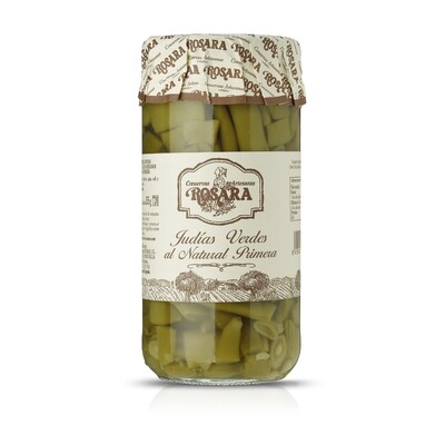 Judías verdes al natural primera ROSARA 660 g.