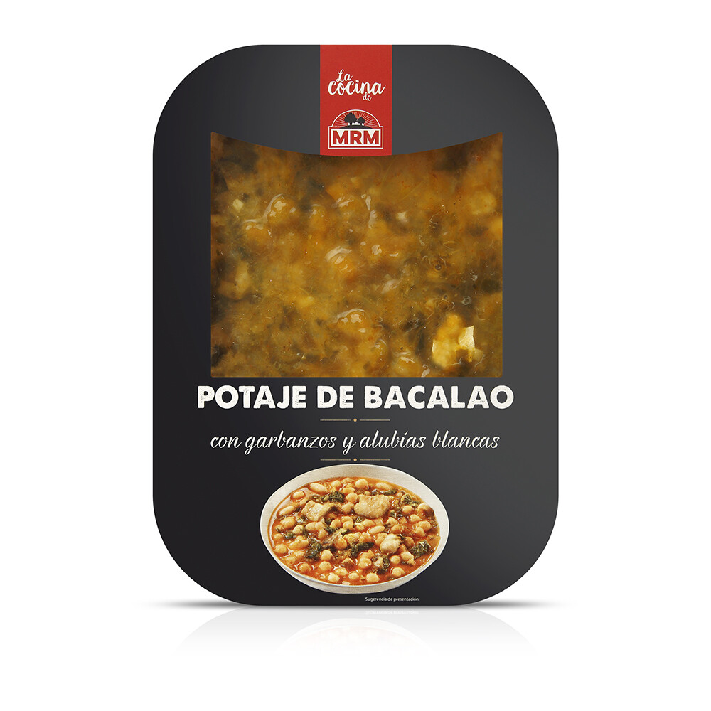 Potaje de bacalao M.R.M. 350 g.