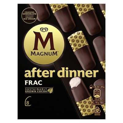 Helado after dinner frac MAGNUM 8 x 232 ml.