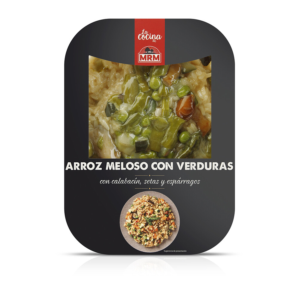 Arroz meloso con verduras de invierno M.R.M. 270 g.