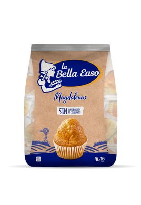 Magdalenas LA BELLA EASO 464 g. 16 ud.