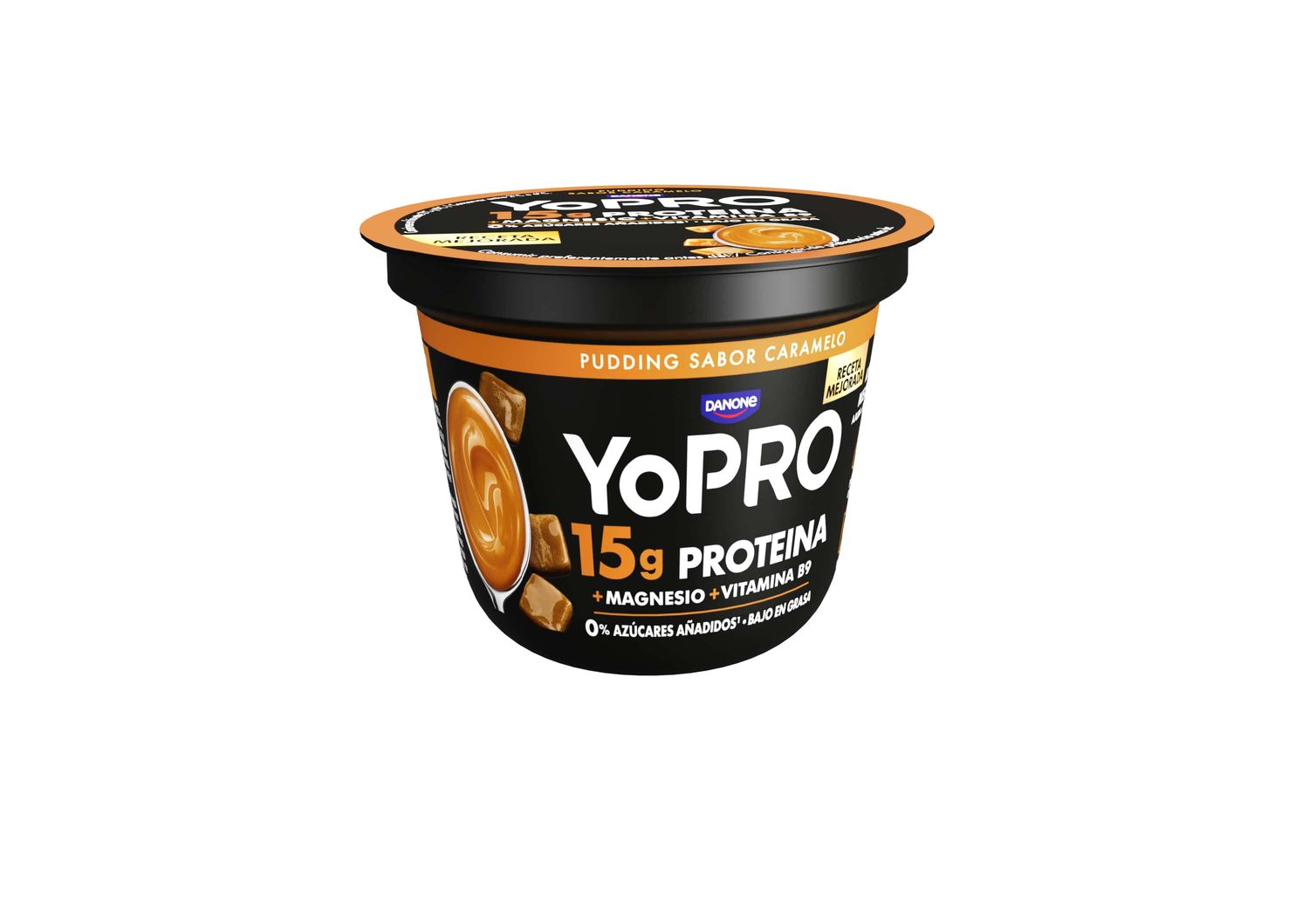 Yogur YOPRO 15 g. protein pudding caramelo DANONE 150 g.
