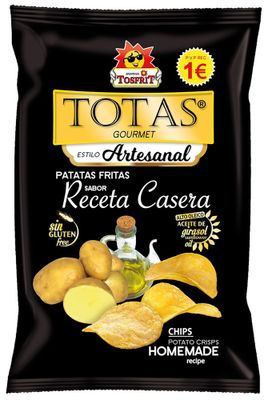 Patatas fritas receta casera TOTAS de TOSFRIT 100 g.