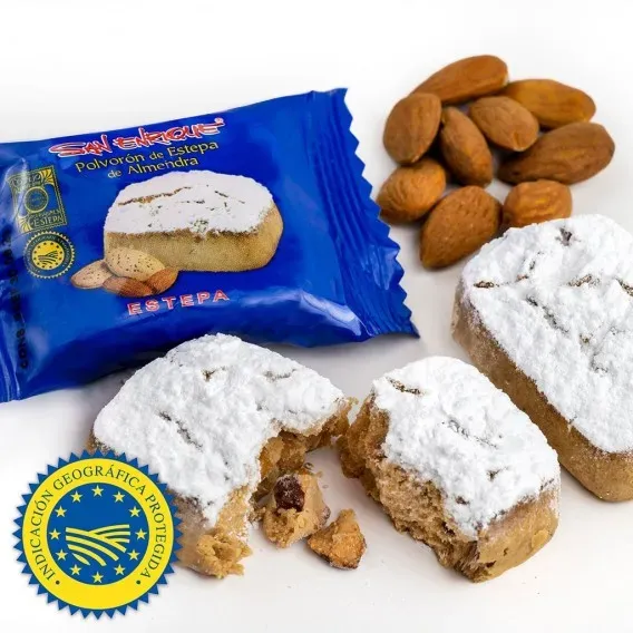 Polvorón de almendra SAN ENRIQUE 500 g.