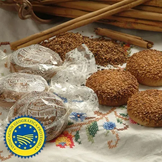 Mantecado de artesanía SAN ENRIQUE 500 g.