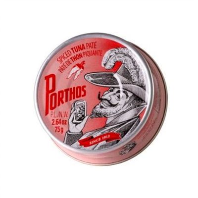 Paté de atún picante PORTHOS 75 g.