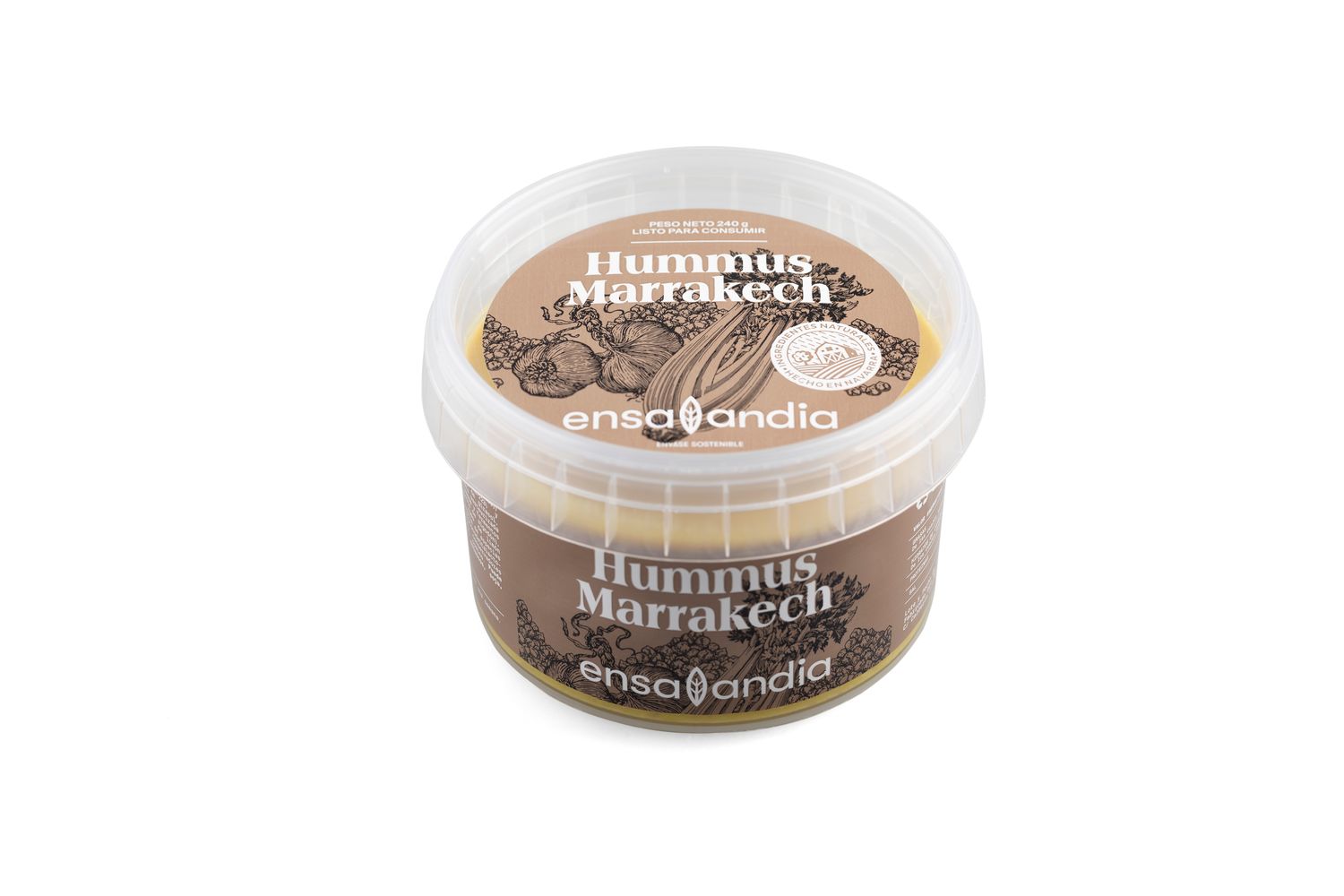 Hummus Marrakech ENSALANDIA 240 g.