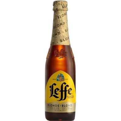 Cerveza rubia blonde LEFFE 33 cl.