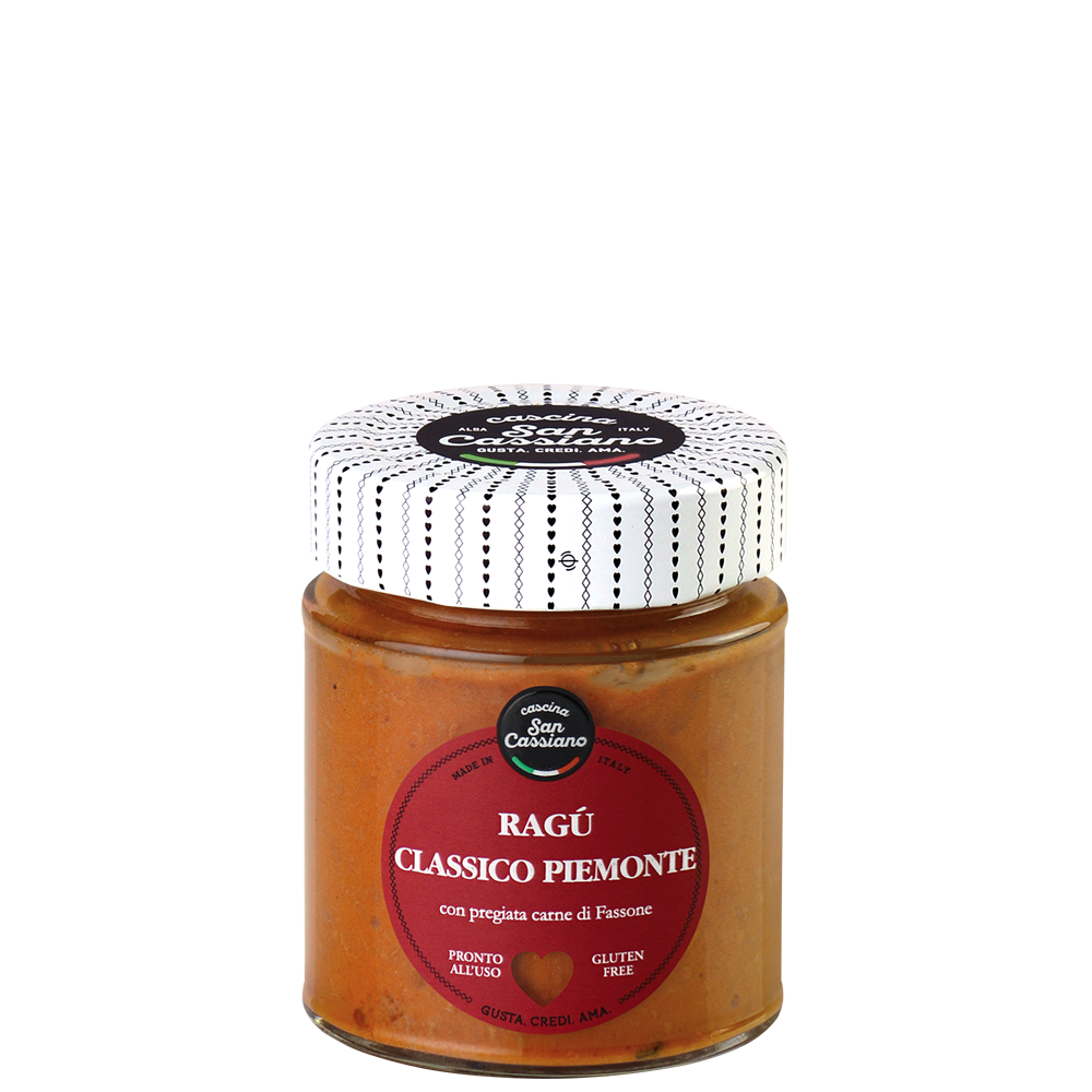Crema de ragú clásico piamontés SAN CASSIANO 140 g.