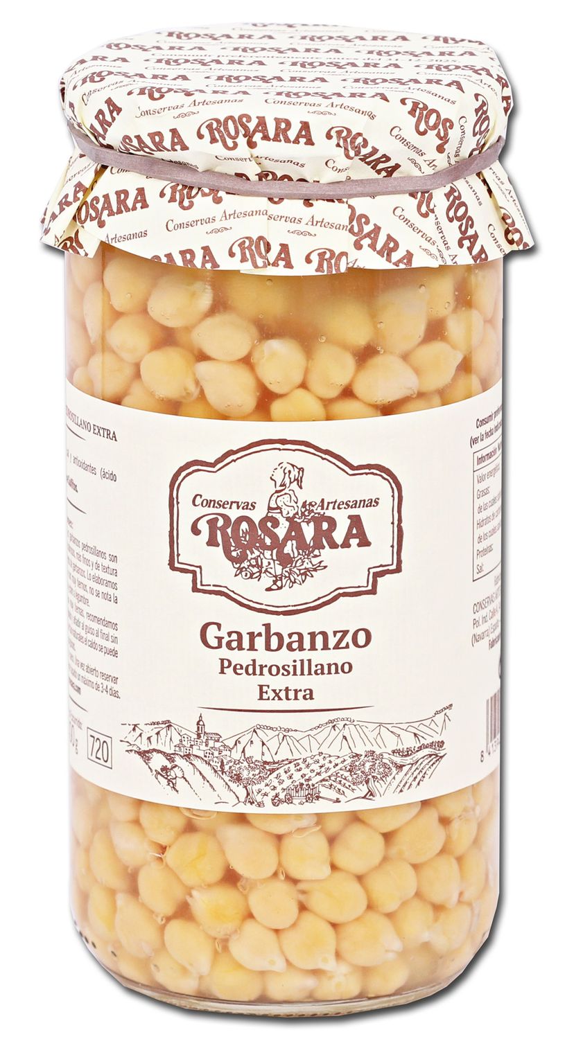 Garbanzo pedrosillano extra ROSARA 660 g.