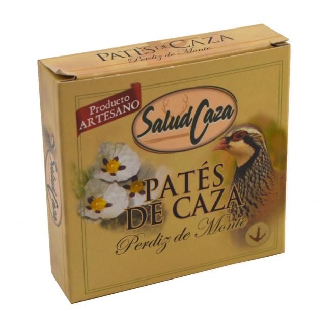 Paté de perdiz del monte SALUD CAZA 70 g.