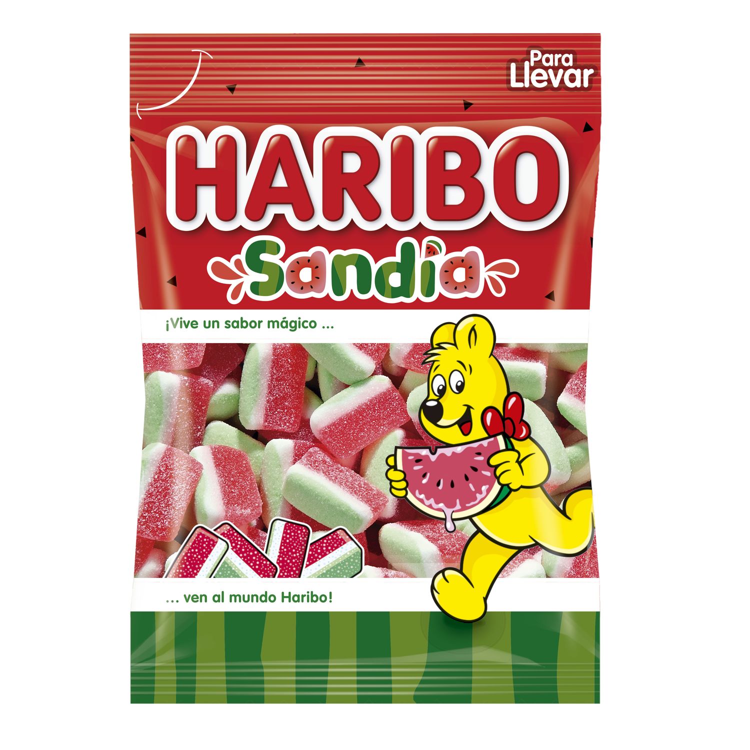 Gominolas sandía HARIBO 90 g.