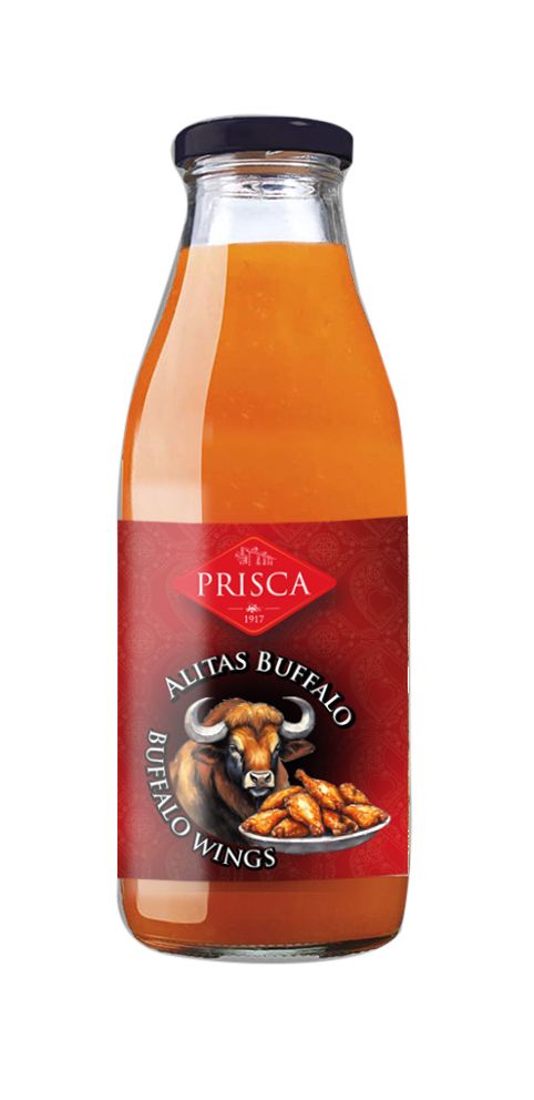 Salsa alitas buffalo PRISCA 500 g.