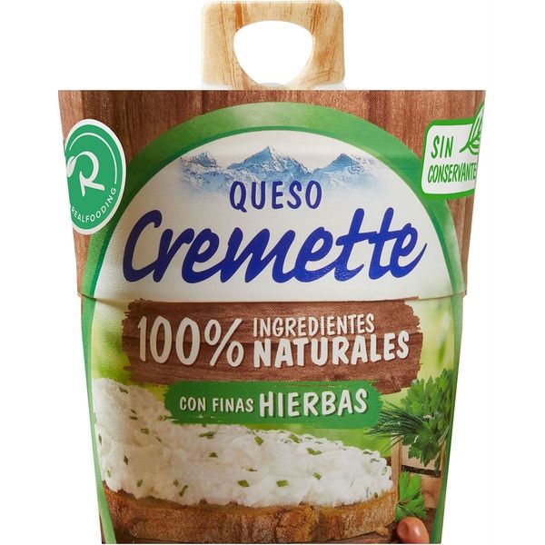 Queso CREMETTE finas hierbas TGT 150 g.