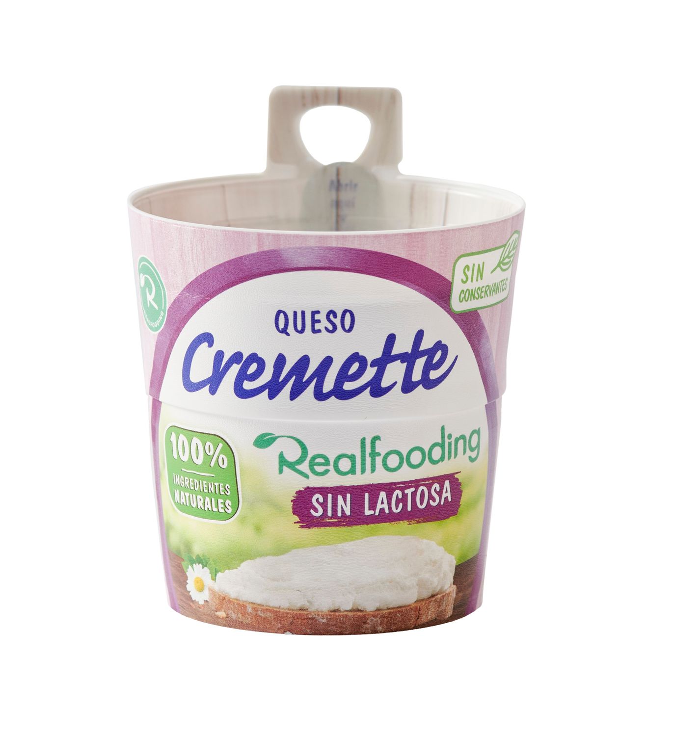 Queso CREMETTE sin lactosa TGT 150 g.