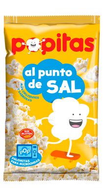 Palomitas al punto de sal POPITAS 100 g.
