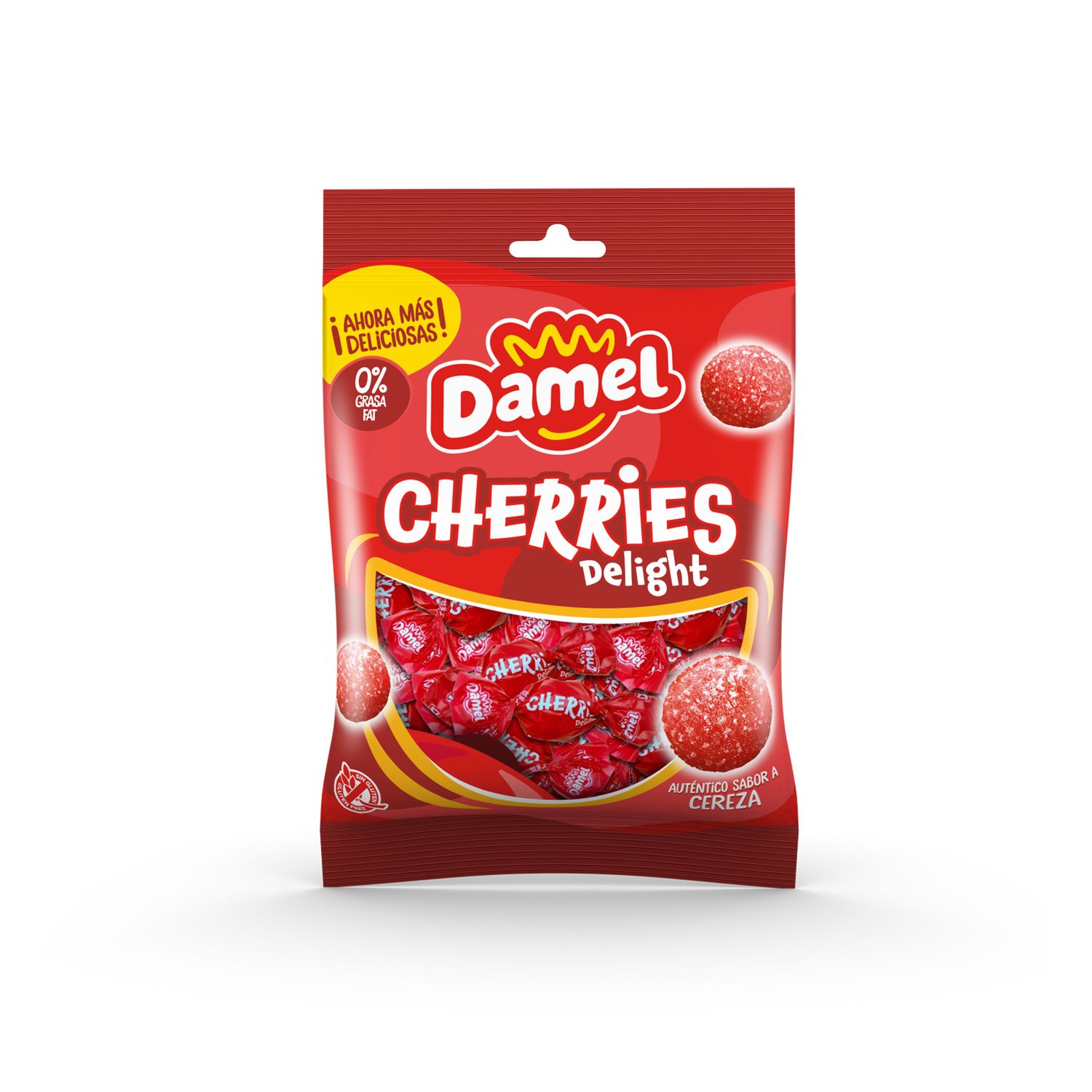 Caramelos cherries delight DAMEL 90 g.