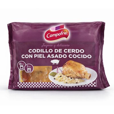 Codillo de cerdo con piel asado cocido CAMPOFRÍO 600 g.