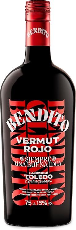 Vermut rojo BENDITO 75 cl.