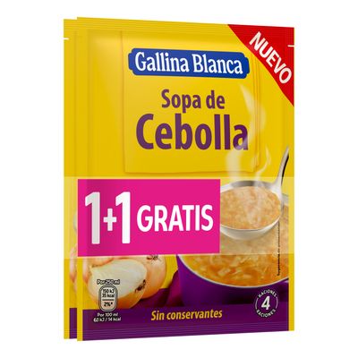 Sopa de cebolla GALLINA BLANCA 48 g.
