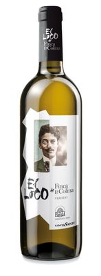 Vino blanco verdejo D. O. Rueda EL LOCO DE LA COLINA 75 cl.