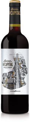 Vino tinto D. O. Madrid SANZ LA CAPITAL 75 cl.