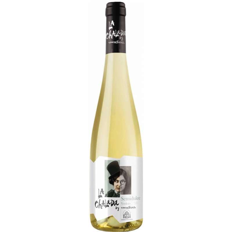 Vino blanco semidulce D. O. Rueda LA CHALADA  75 cl.