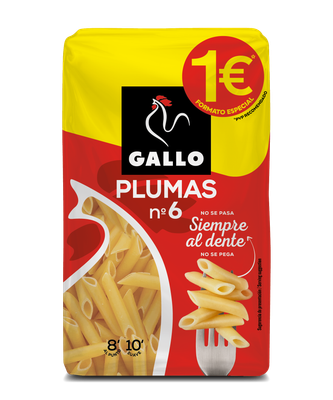 Plumas nº6 GALLO 400 g.