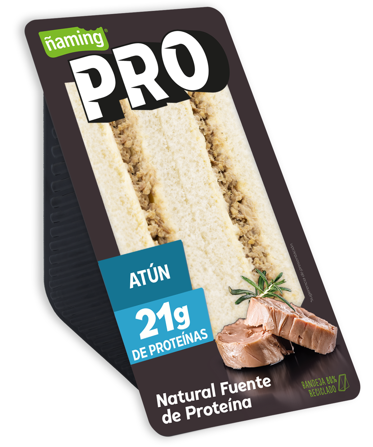 Sandwich atún ÑAMING 175 g.