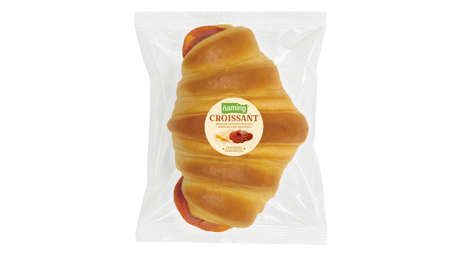 Croissant chorizo ÑAMING 120 g.
