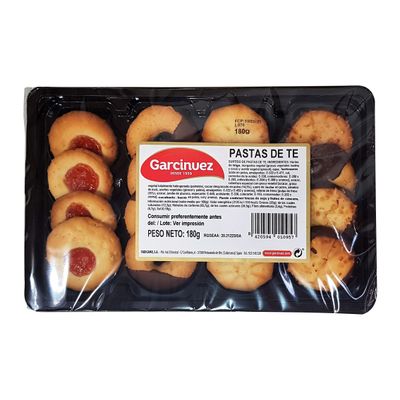 Pastas de té GARCINUEZ 180 g.
