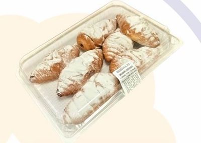 Croissant relleno de nocilla HERMAJA 270 g.