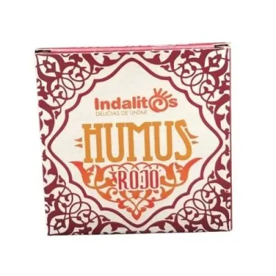 Humus rojo INDALITOS 70 g.