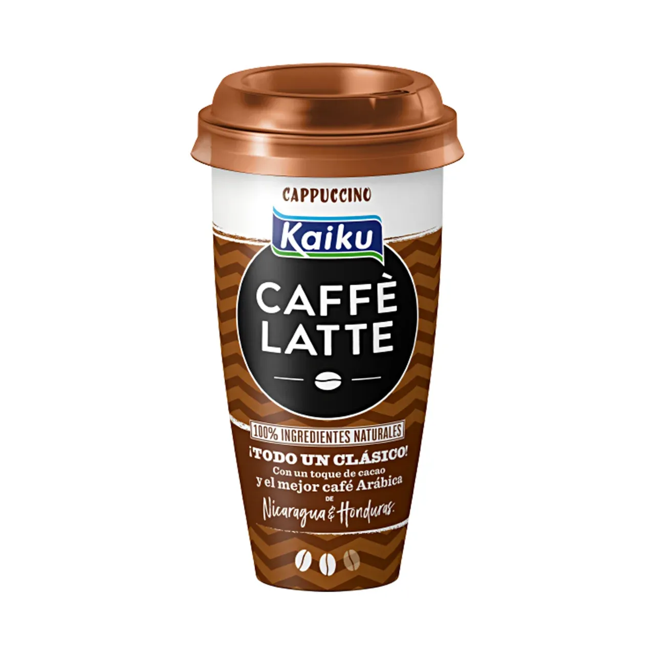 Café cappuccino CAFFÈ LATTE de KAIKU 370 ml.