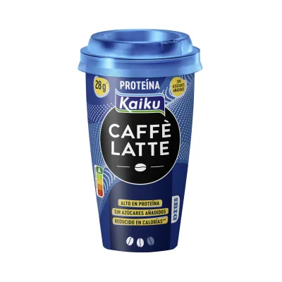 Café proteína CAFFÈ LATTE de KAIKU 370 ml.