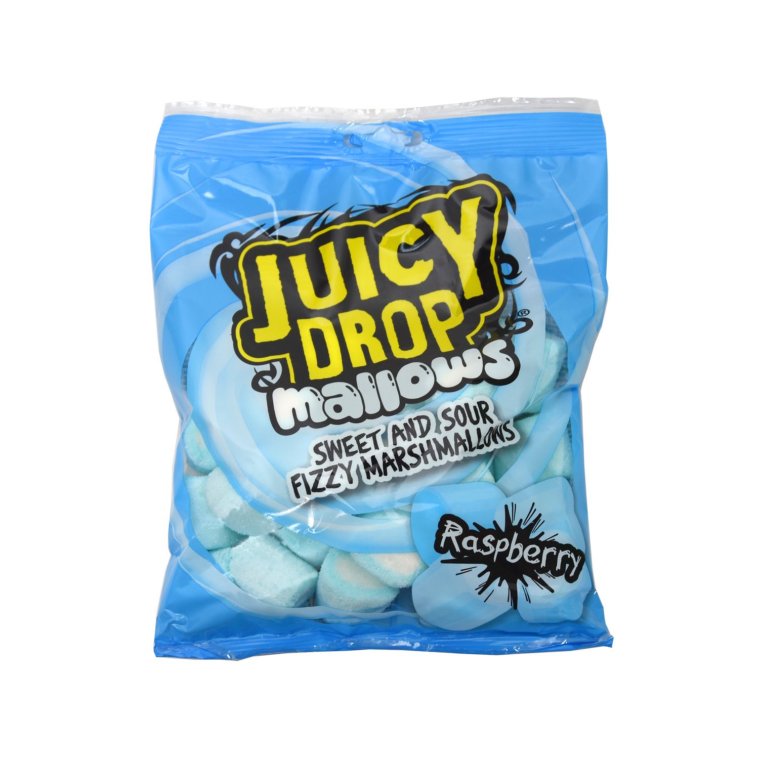 Gominolas espuma dulce con cobertura ácida sabor frambuesa MIGUELAÑEZ 100 g.