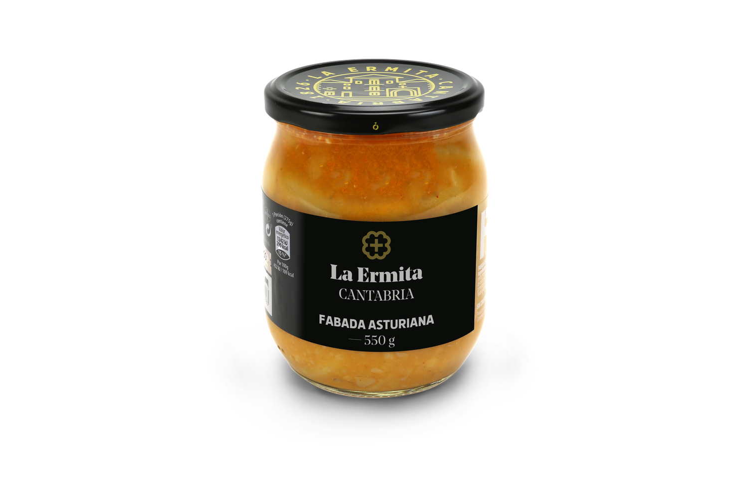 Fabada asturiana LA ERMITA 550 g.