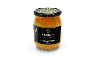 Fabada asturiana LA ERMITA 550 g.
