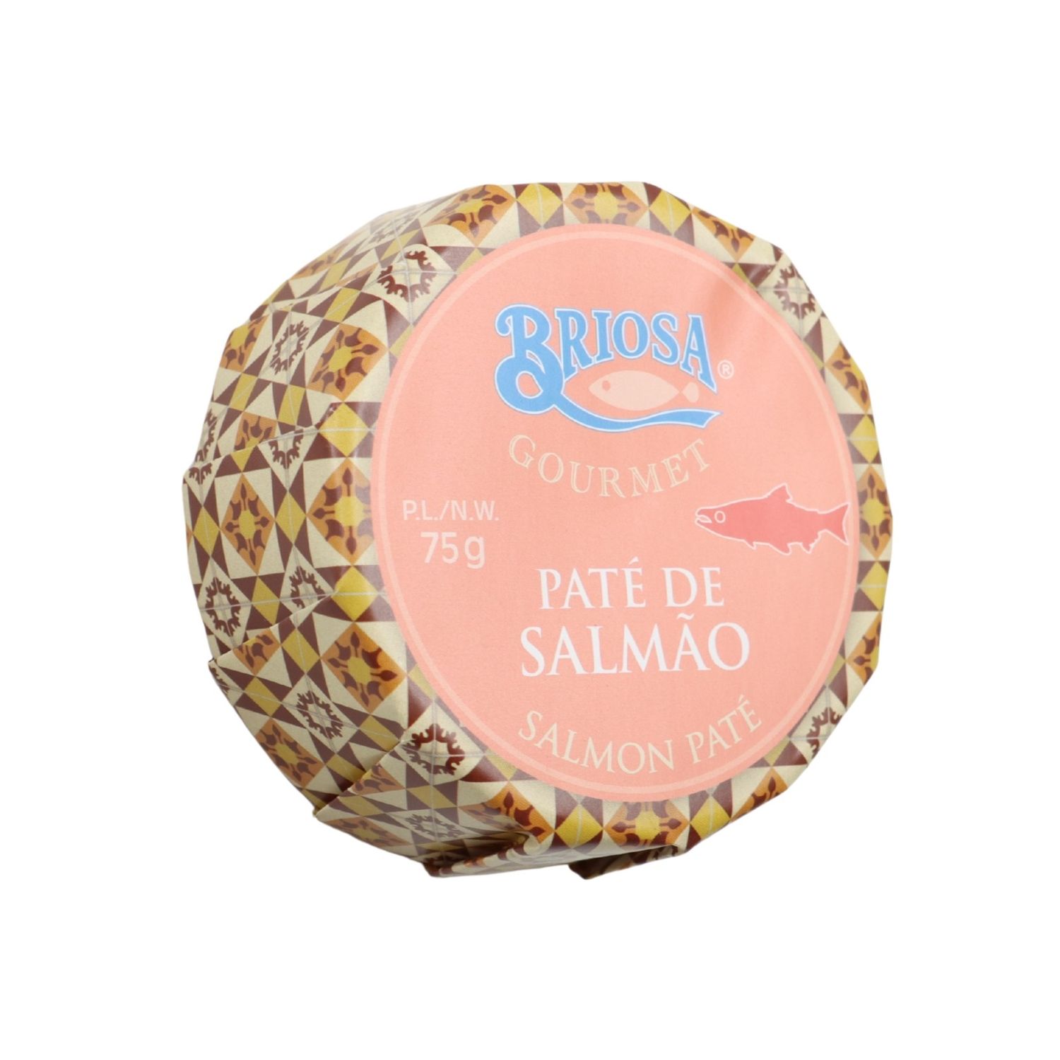 Paté de salmón BRIOSA 75 g.