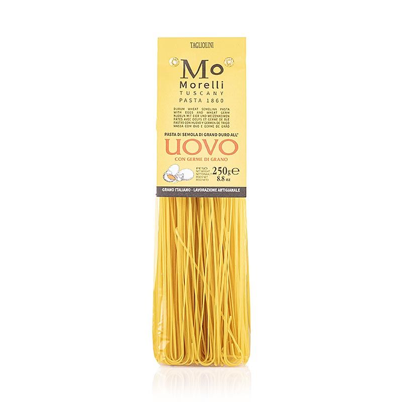 Tagliolini con germen de trigo y huevo MORELLI 250 g.