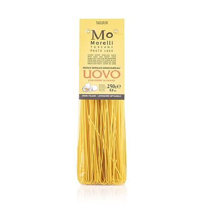 Tagliolini con germen de trigo y huevo MORELLI 250 g.