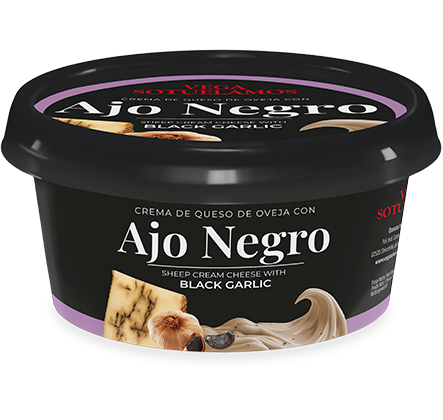 Crema de queso con ajo negro VEGA SOTUÉLAMOS 125 g.